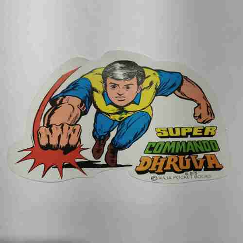 Freebies Stickers (Super Commando Dhruva )