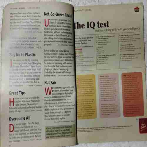 Reader's Digest  (February 2008)