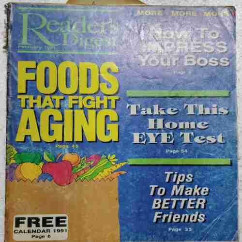 Reader's Digest  (February 1991 ) (Page no. 109 to 112 missing )
