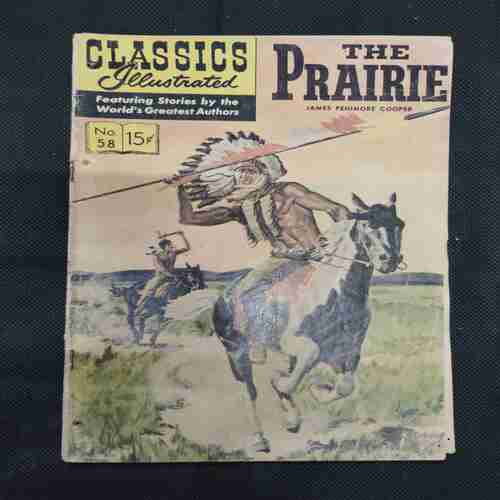 THE PRAIRIE JAMES FENIMORE COOPER (NO-58)