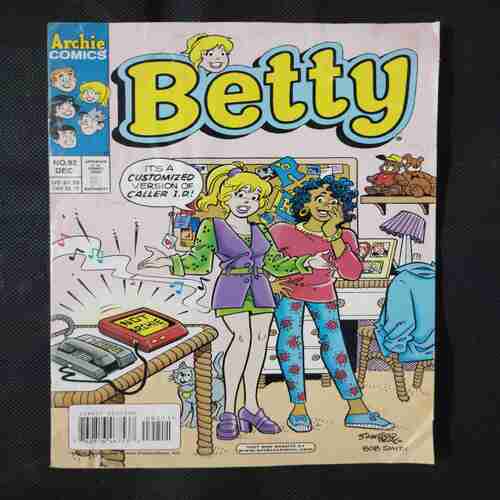 BETTY (NO-92) (BACK COVE MISSING)
