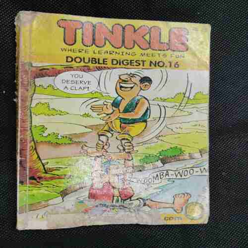 TINKLE (DOUBLE DIGEST NO- 16) littel cut down side.