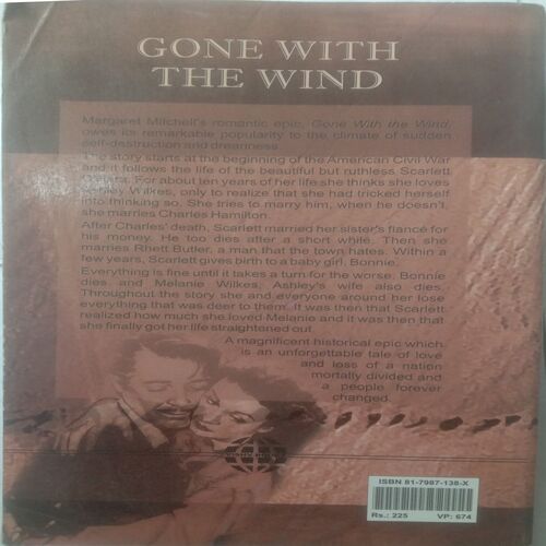 Gone With The Wind (By Margaret Mitchell)
