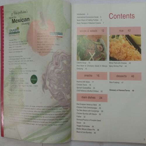 Step By Step Mexican Cooking (By Nita Mehta)