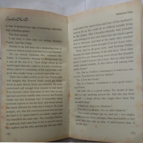 Hallowe'en Party (By Agatha Christie)