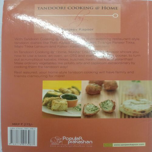 Tandoori Cooking @ Home (By Sanjeev Kapoor )