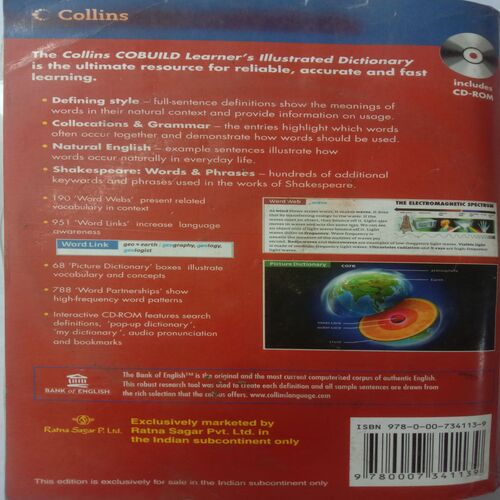 Learner's Illustrated Dictionary (Free CD Inside)