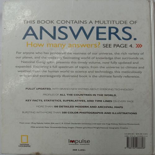 Answer Book (10,001 Fast Facts About Our World)