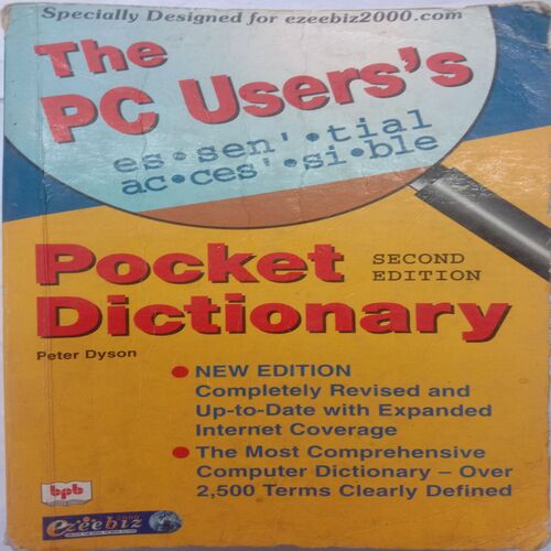 The PC Users's Essential accessible Pocket Dictionary