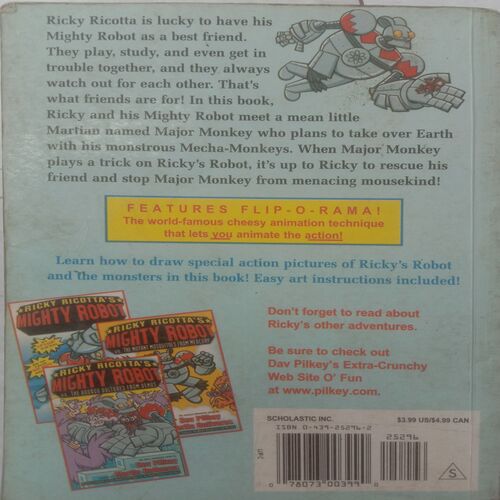 Ricky Ricotta's Mighty Robot vs. The Mecha-Monkeys From Mars