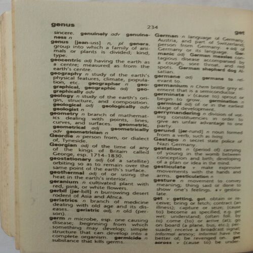 Collins Gem English Dictionary