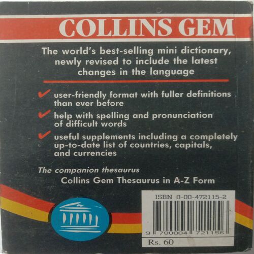 Collins Gem English Dictionary