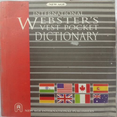 Webster's Vest Pocket Dictionary