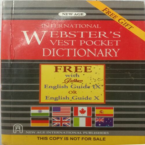 Webster's Vest Pocket Dictionary