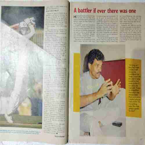 Sportstar ( Saturday ,june 8 , 1991) (Pagr no. 37to44 missing )