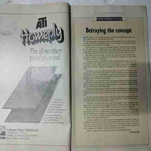 Sportstar (Saturday , July 27,1991) (Pagr no. 37to44 missing )
