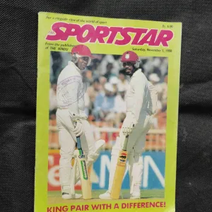 Sportstar (November 5th 1988) ( Page no. 37 to 44 missing )