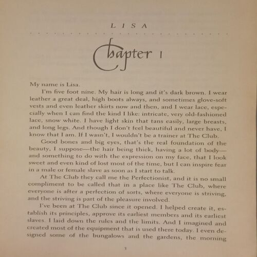 Exit to Eden. (By Anne Rice).