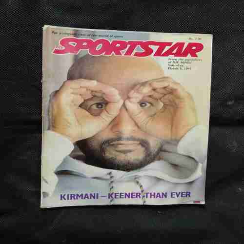 Sportstar (March 9th 1991) Page No 37 to 44 missing