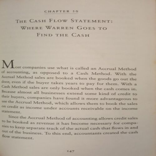 Warren Buffet and The Interpretation of Financial Statements. (By Mary Buffett and David Clark).