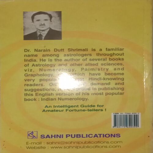 Indian Numerology. (By Dr. Narain Dutt Shrimali).