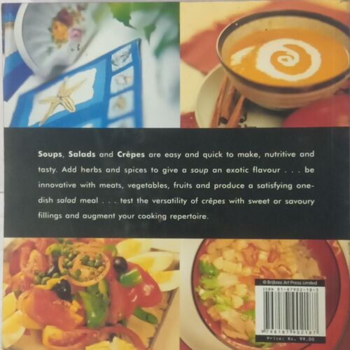 Soup * Salads * Crepes. (By Tannie Baig).