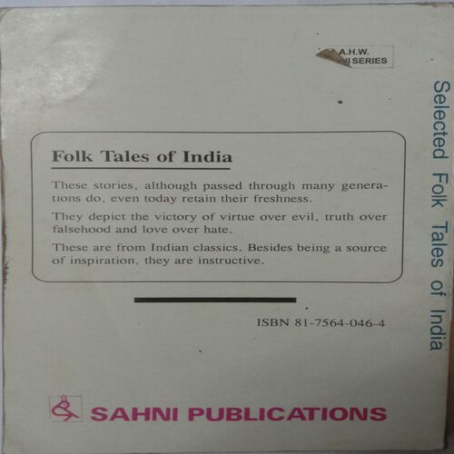 Selected Folk Tales Of India