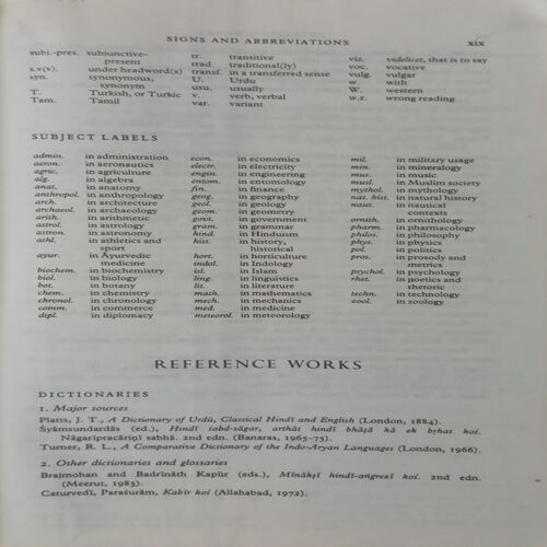 The Oxford : Hindi-English Dictionary.