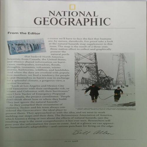 National Geographic. Edition:- (July 1998).