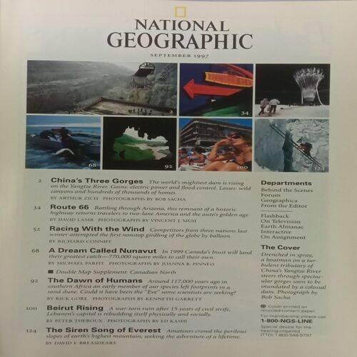 National Geographic. Edition:- (September 1997).