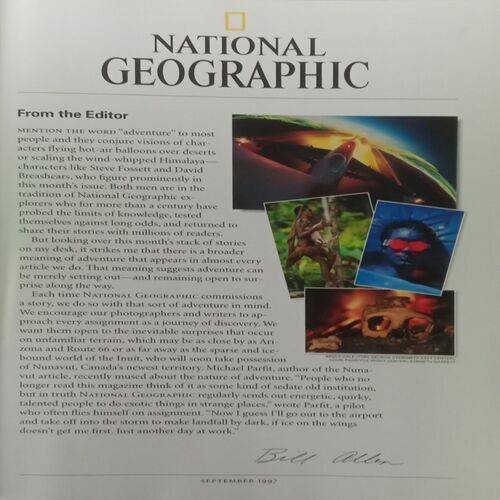 National Geographic. Edition:- (September 1997).