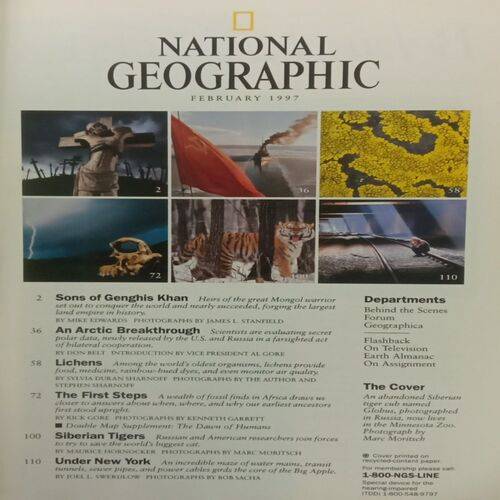 National Geographic. Edition:- (February 1997).