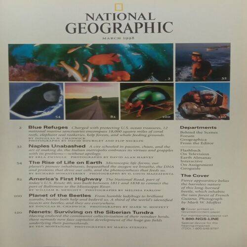 National Geographic. Edition:- (March 1998)