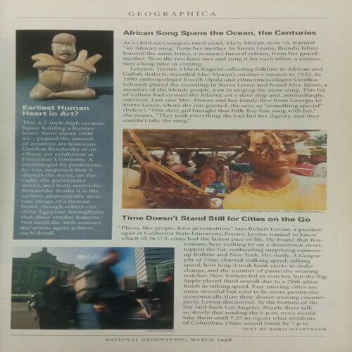 National Geographic. Edition:- (March 1998)