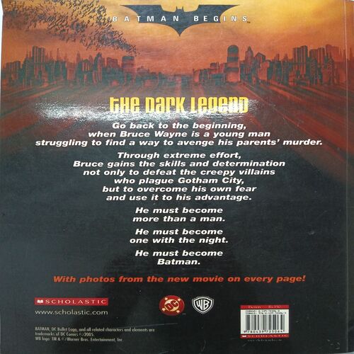 Batman Begins ( The Movie Storybook )