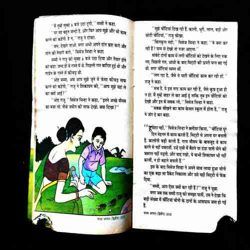 Champak ( 2nd August 2010 ) Coverless and all pages damage down right corner ) .