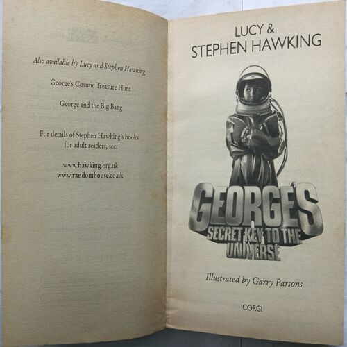George's Secret Key To The Universe ( Lucy & Stephen Hawking )