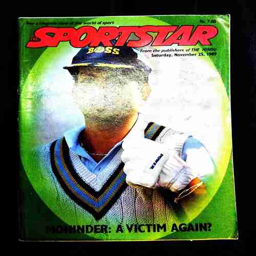 Sportstar ( 25 Noveber 1989 ) .