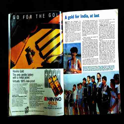 Sportstar ( 25 Noveber 1989 ) .