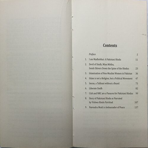 I Am Madhobhai A Pakistani Hindu ( By Sanjay Sherpuria )