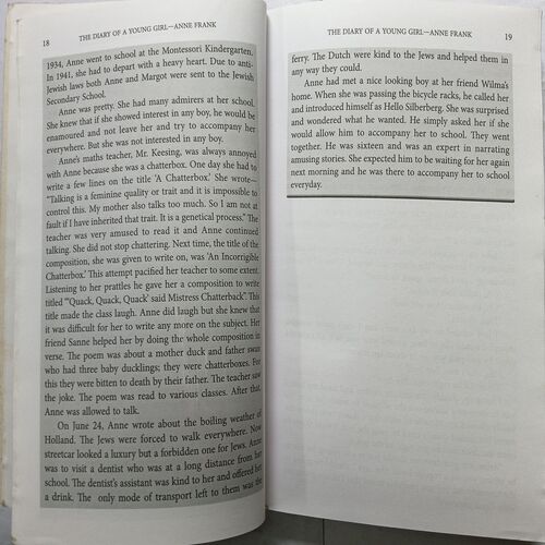 The Diary Of A Young Girl ( By Anne Frank )