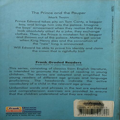 The Prince And The Pauper ( By Mark Twain )