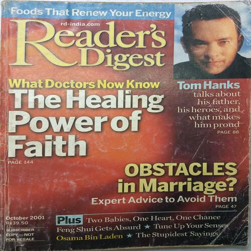 Reader’s Digest ( October 2001 )