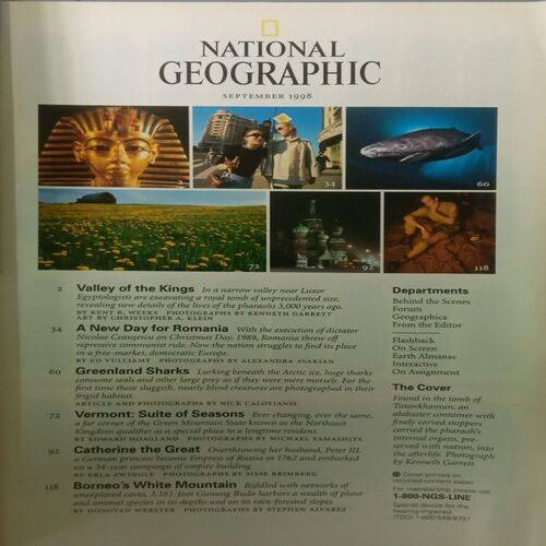 National Geographic. Edition:- (September 1998).