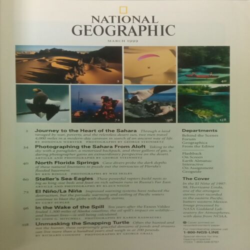 National Geographic. Edition:- (March 1999).