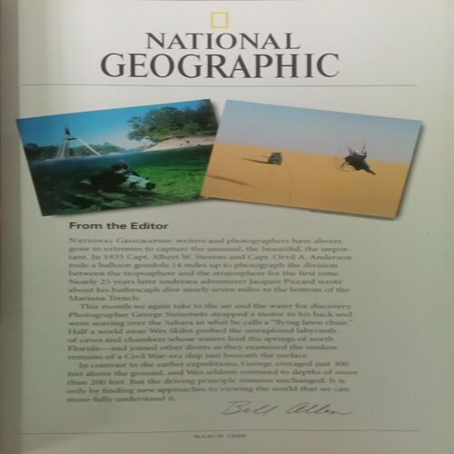 National Geographic. Edition:- (March 1999).
