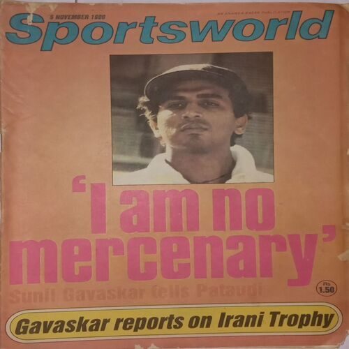 Sportsworld. Edition:- ( 5 November , 1980).