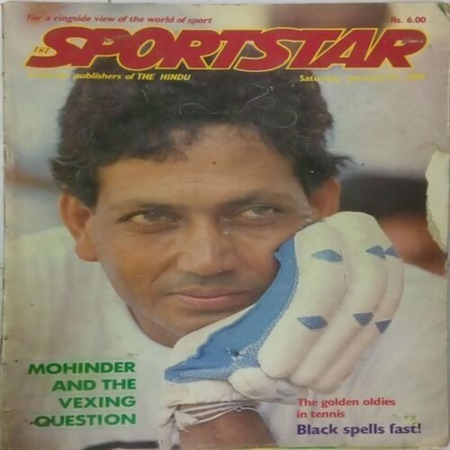 Sportstar. Edition:- (January 21 , 1989).