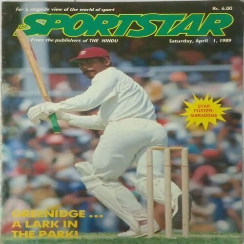 Sportstar. Edition:- (April 1 , 1989).
