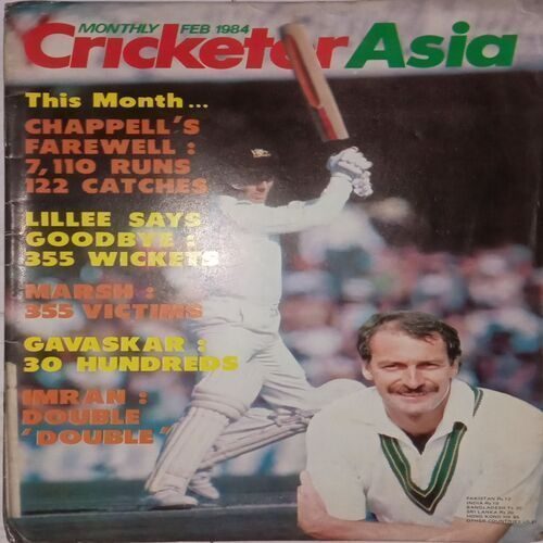 Cricketer Asia. Editon:- (February 1984).